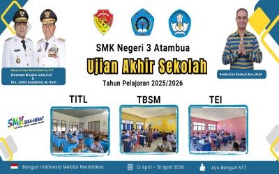 Ujian Akhir Sekolah bagi siswa kelas XII Tahun Ajaran 2025/2026